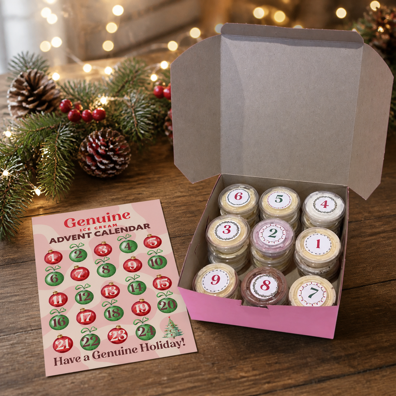 Ice Cream Advent Calendar