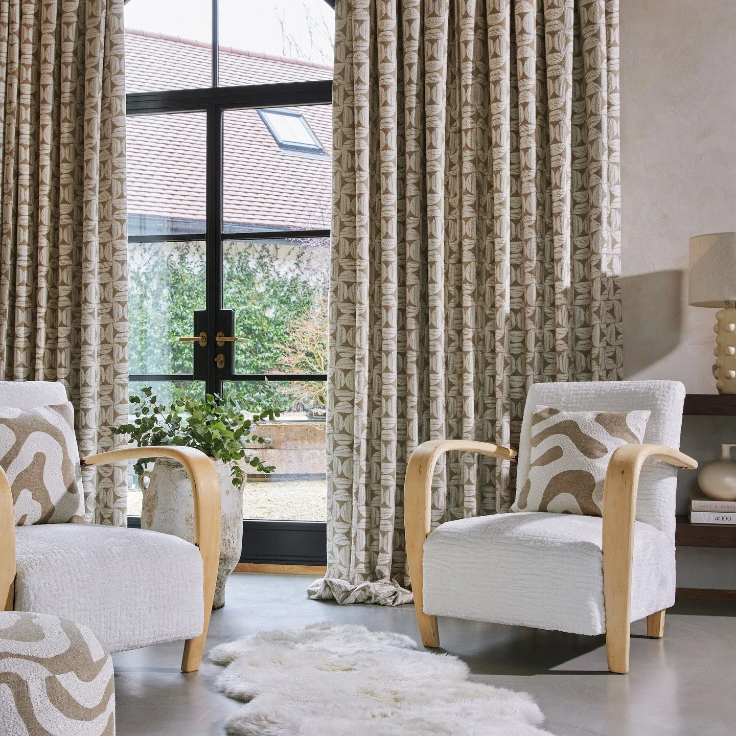 Scandi Collection by Prestigious Textiles.
Switch off from the outside world and sink into the irresistible finishes of Scandi. An ode to the enduring Scandinavian style, soft, sweeping geometrics, tactile qualities, and a monochromatic colour palet