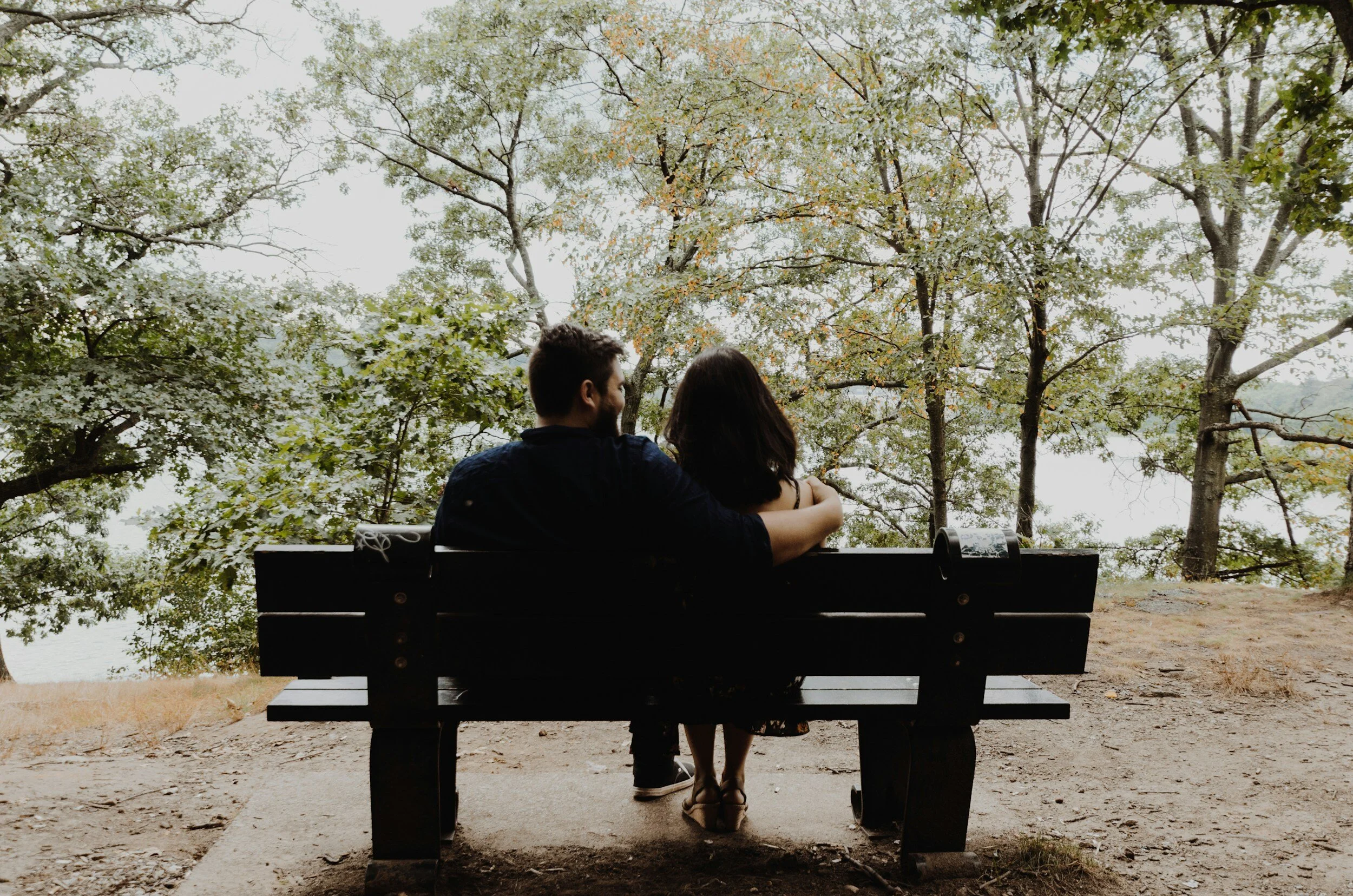 Engaged couple preparing for marriage with premarital counseling