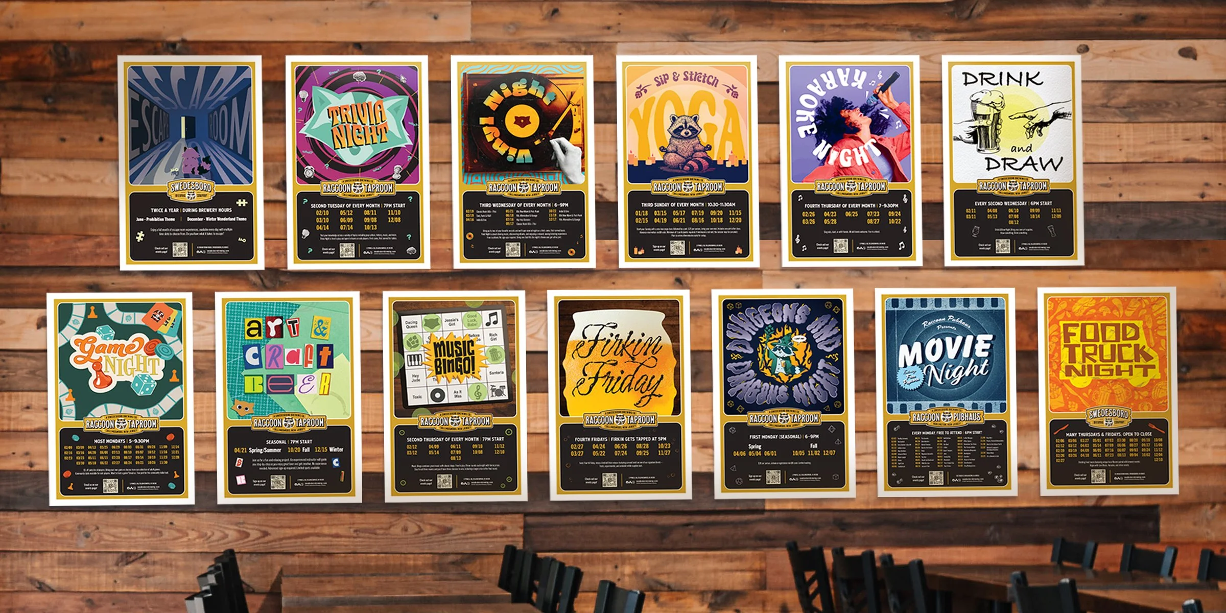 SBC events campaign (promotions development of posters, screens, and social assets) | Role: Lead/ Sole Graphic Designer