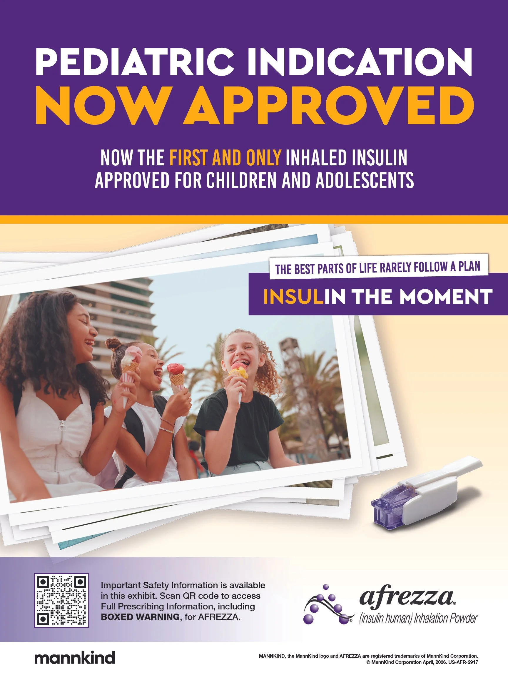ADA Booth Pediatric Indication Approval Poster
| Role: Primary designer with superior's oversight