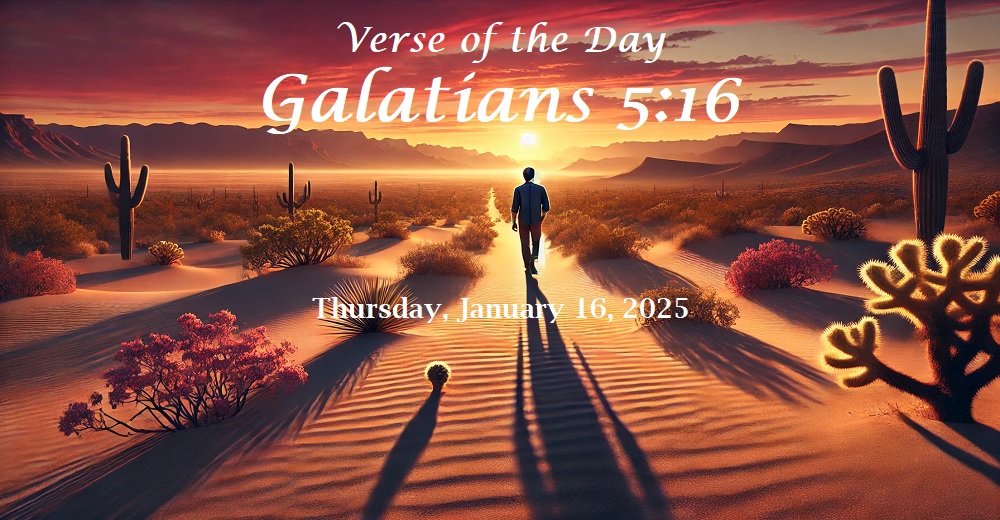 Galatians 5:16