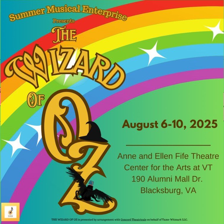 "The Wizard of Oz" with Summer Musical Enterprise
