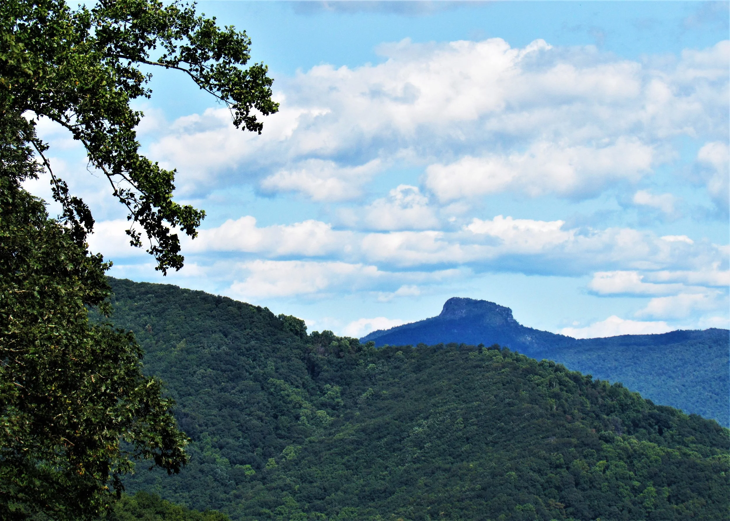View of Table Rock Looking East Across the Gorge