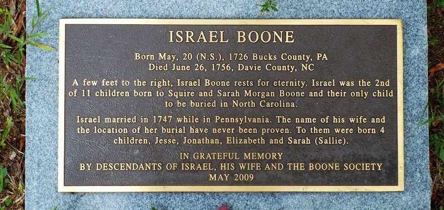 Israel Boone (1726-1756): Daniel Boone’s Brother