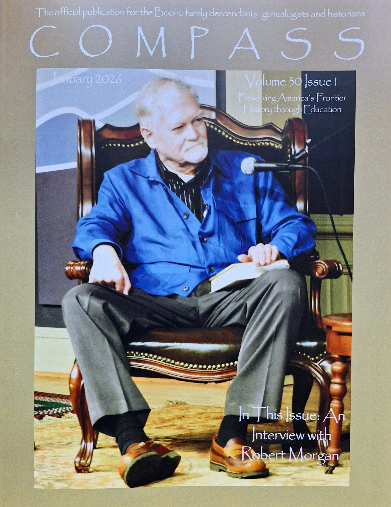 Cover of "Compass" magazine - photo by RA Crum