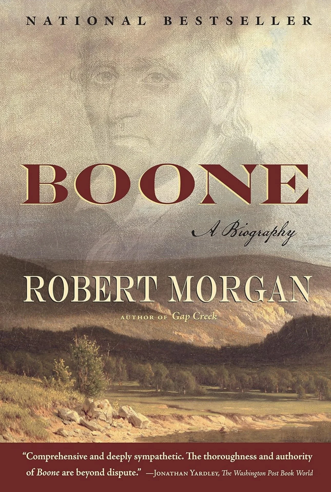 Cover of "Boone: A Biography" by Robert Morgan