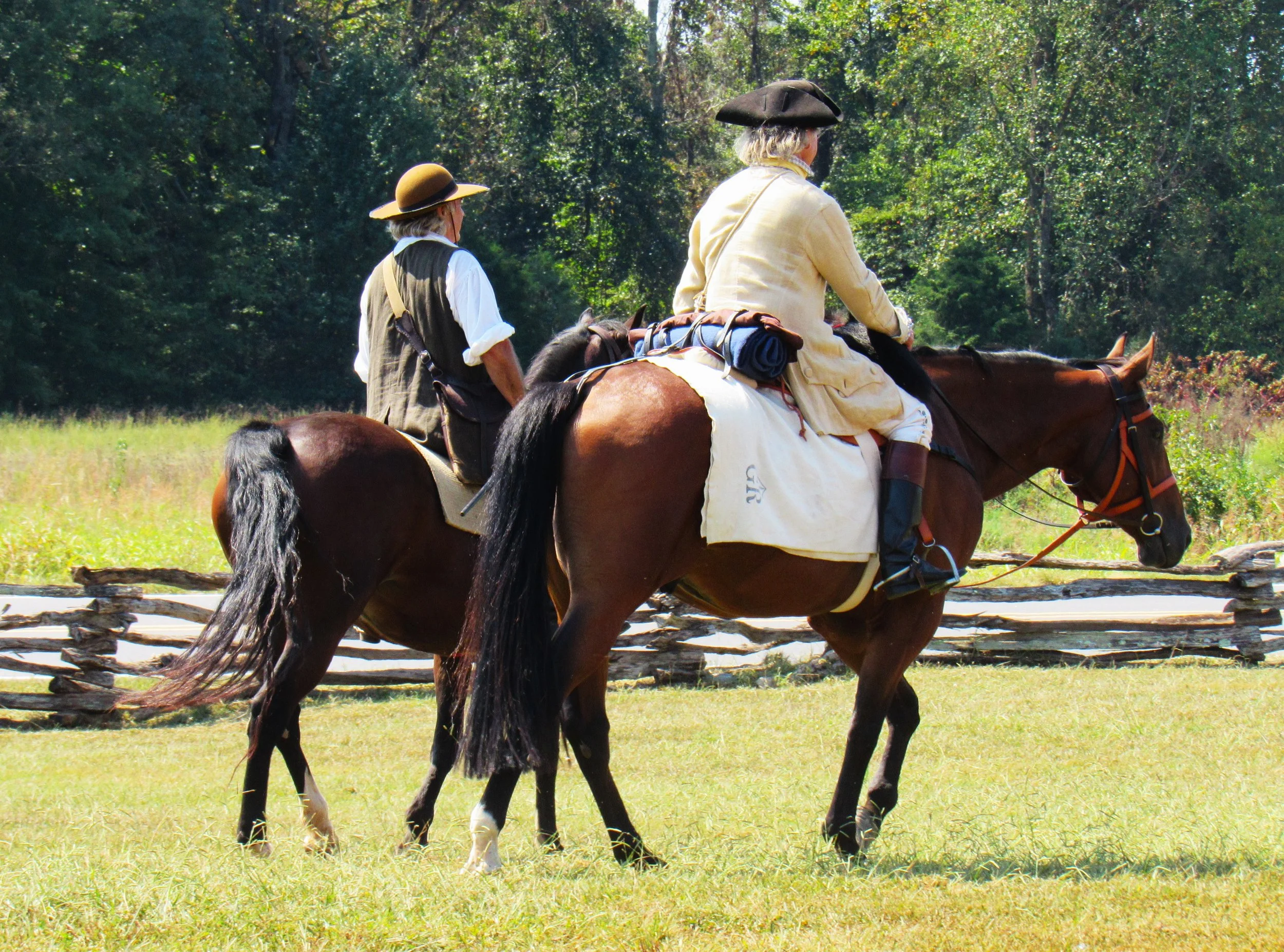 "Maj. Daniel Boone &amp; Capt. Billy Bryan" photo by Crum