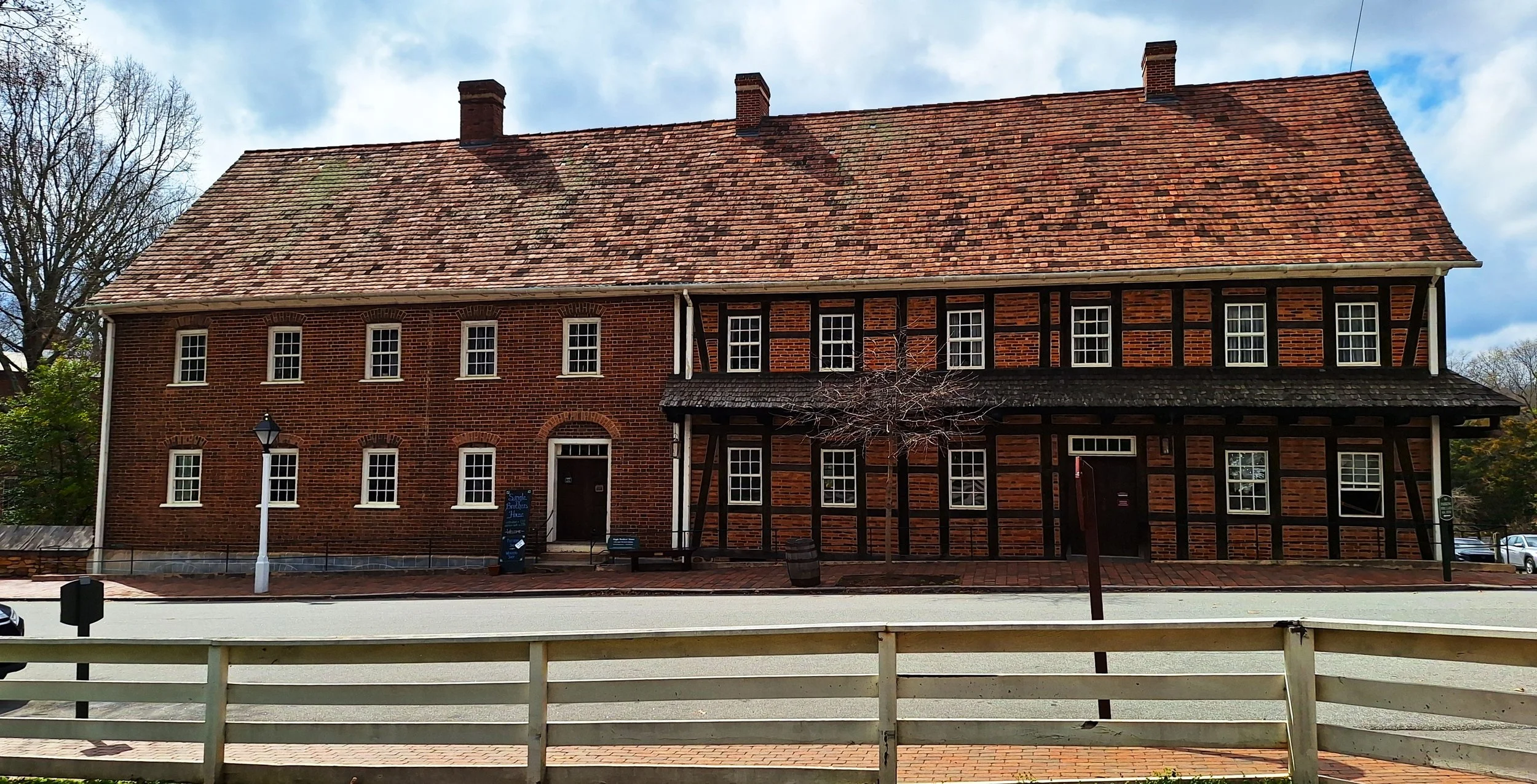Daniel Boone in the Moravian Town of Salem, North Carolina