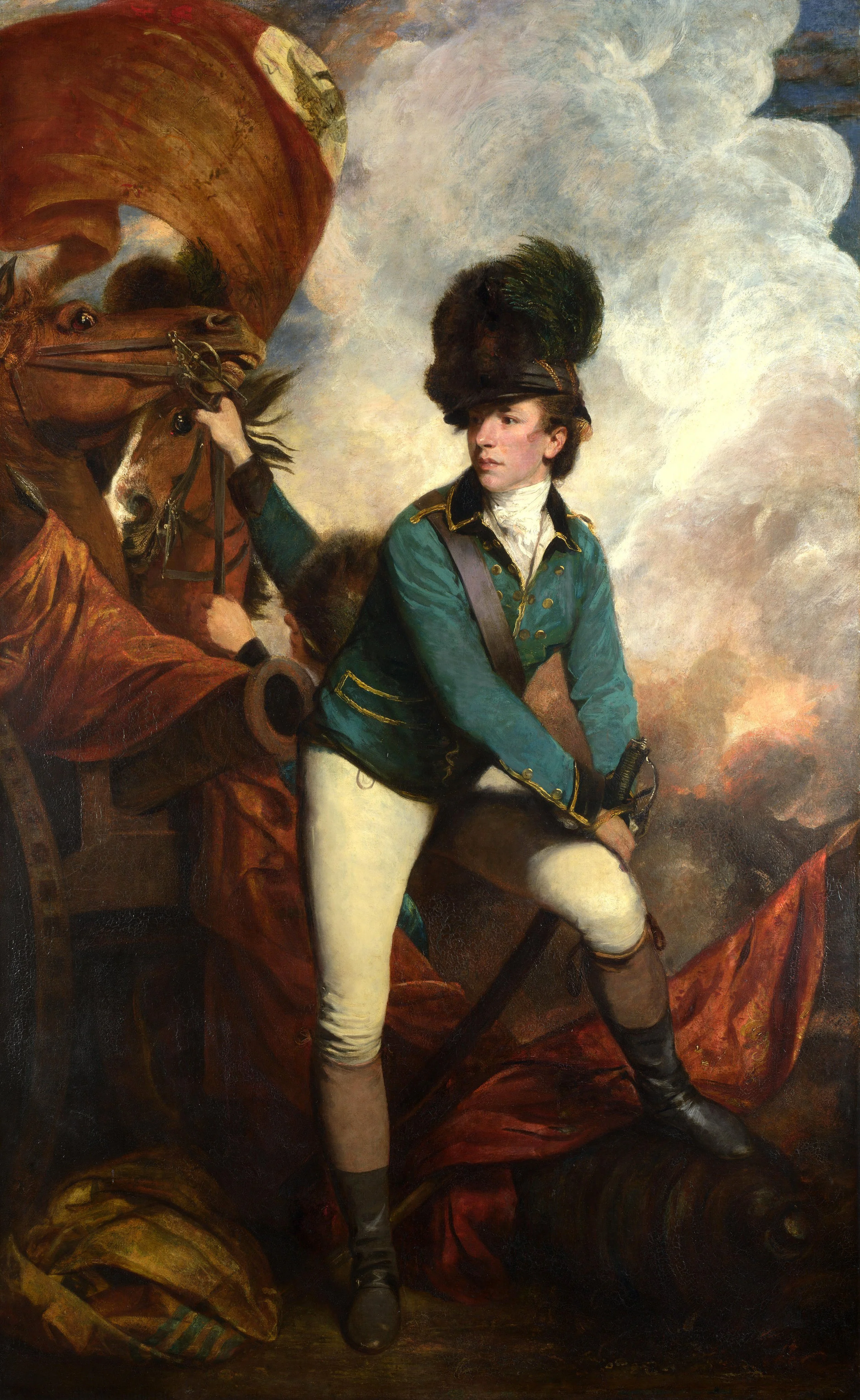 Banastre Tarleton by Joshua Reynolds 1782