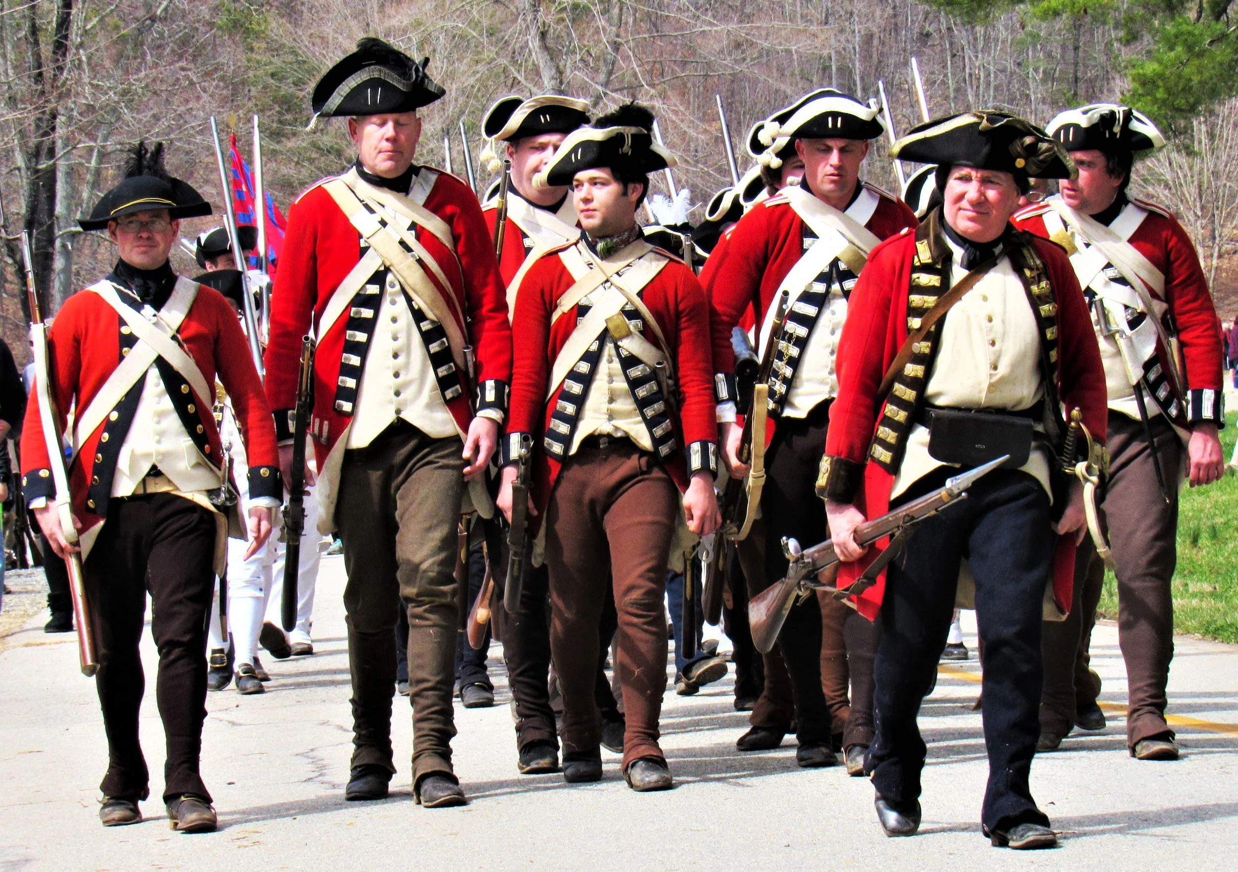 "British Marching" photo by RA Crum