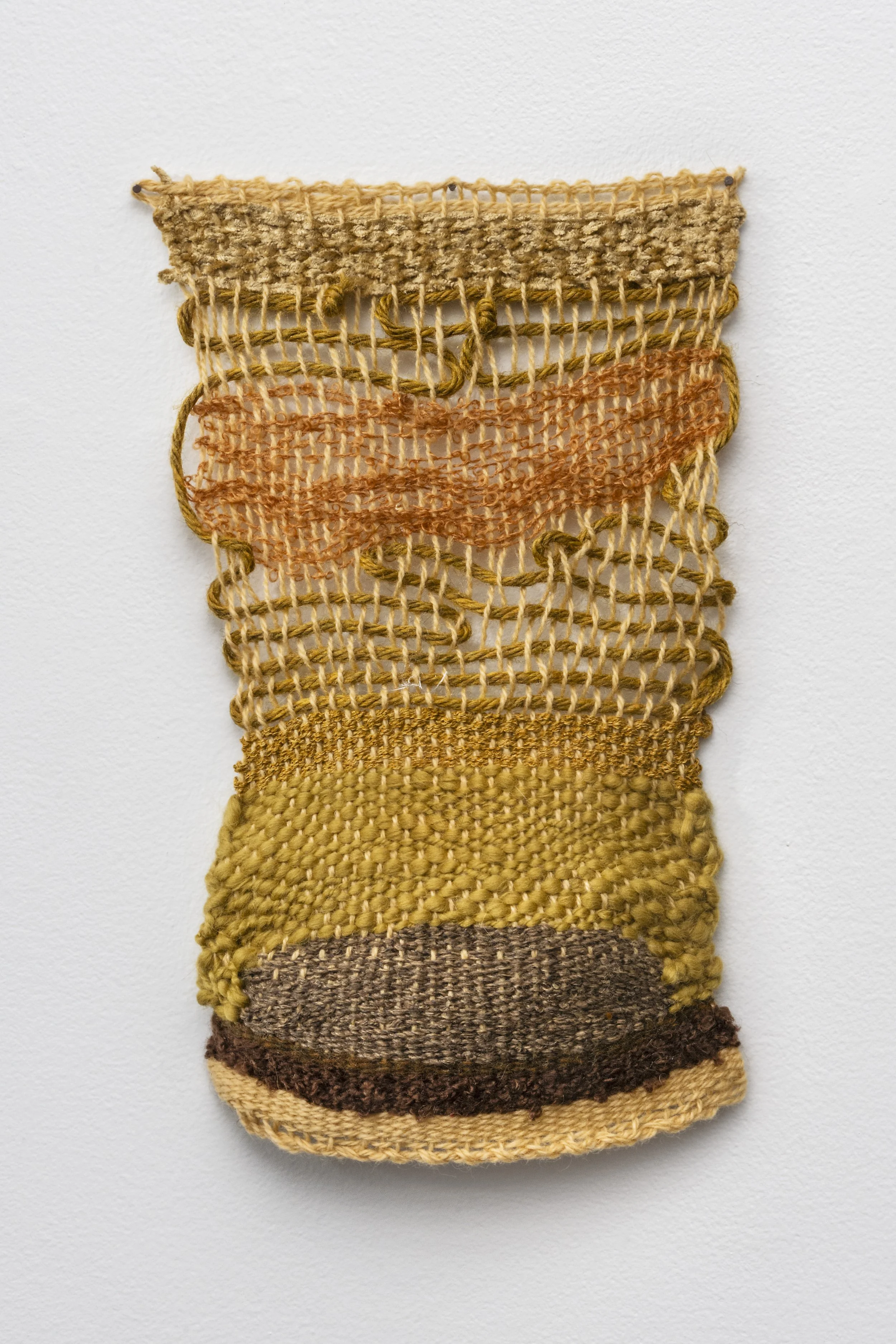 Yasmeen Abdallah,
Sumac Sumud, 2025, yarn, 2 ft x 1 ft.