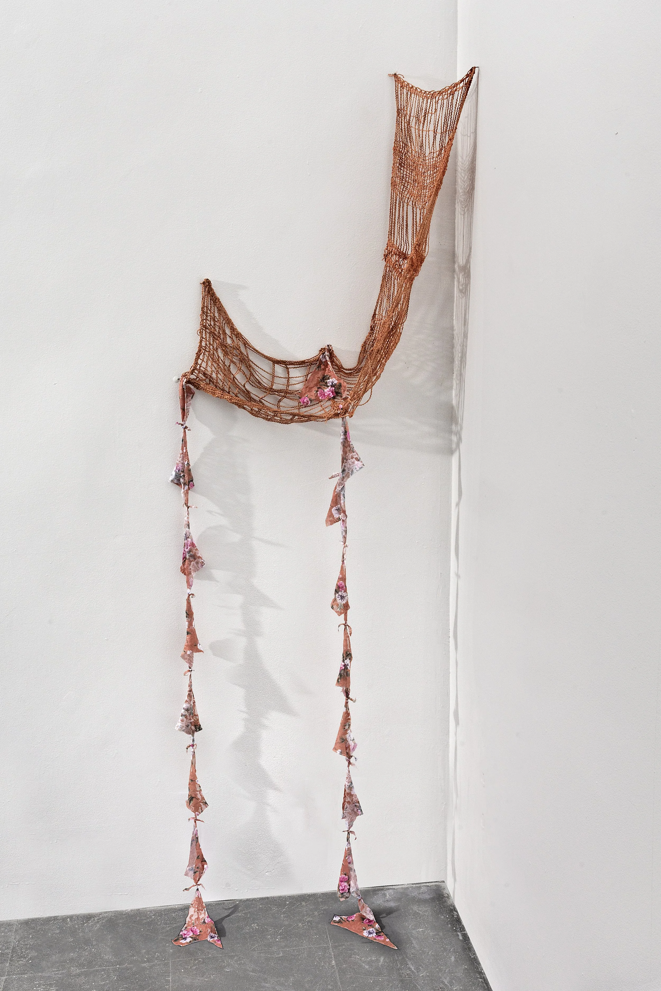 Yasmeen Abdallah,
Horizon, 2025, yarn, 3 ½ ft x 1 ft.