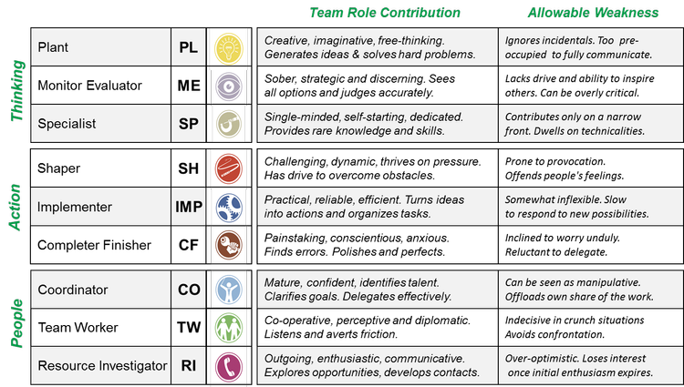 Delts work on a Belbin Team mapping project during the training.