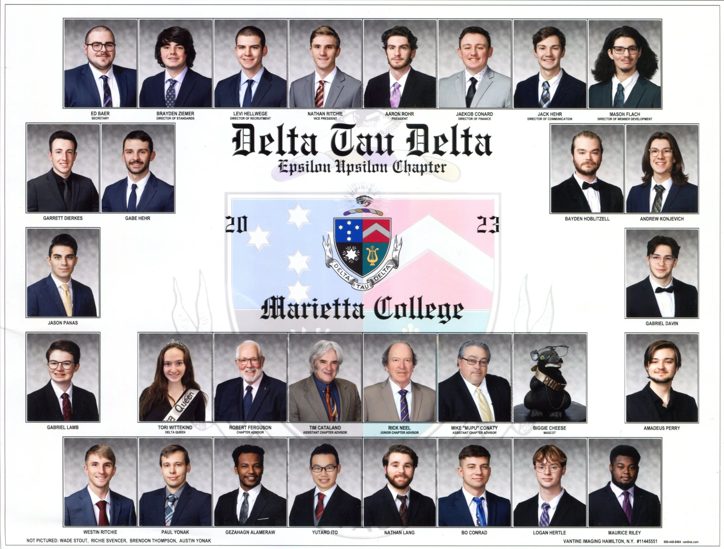 2023 Photo Composite for Epsilon Upsilon Chapter of Delta Tau Delta