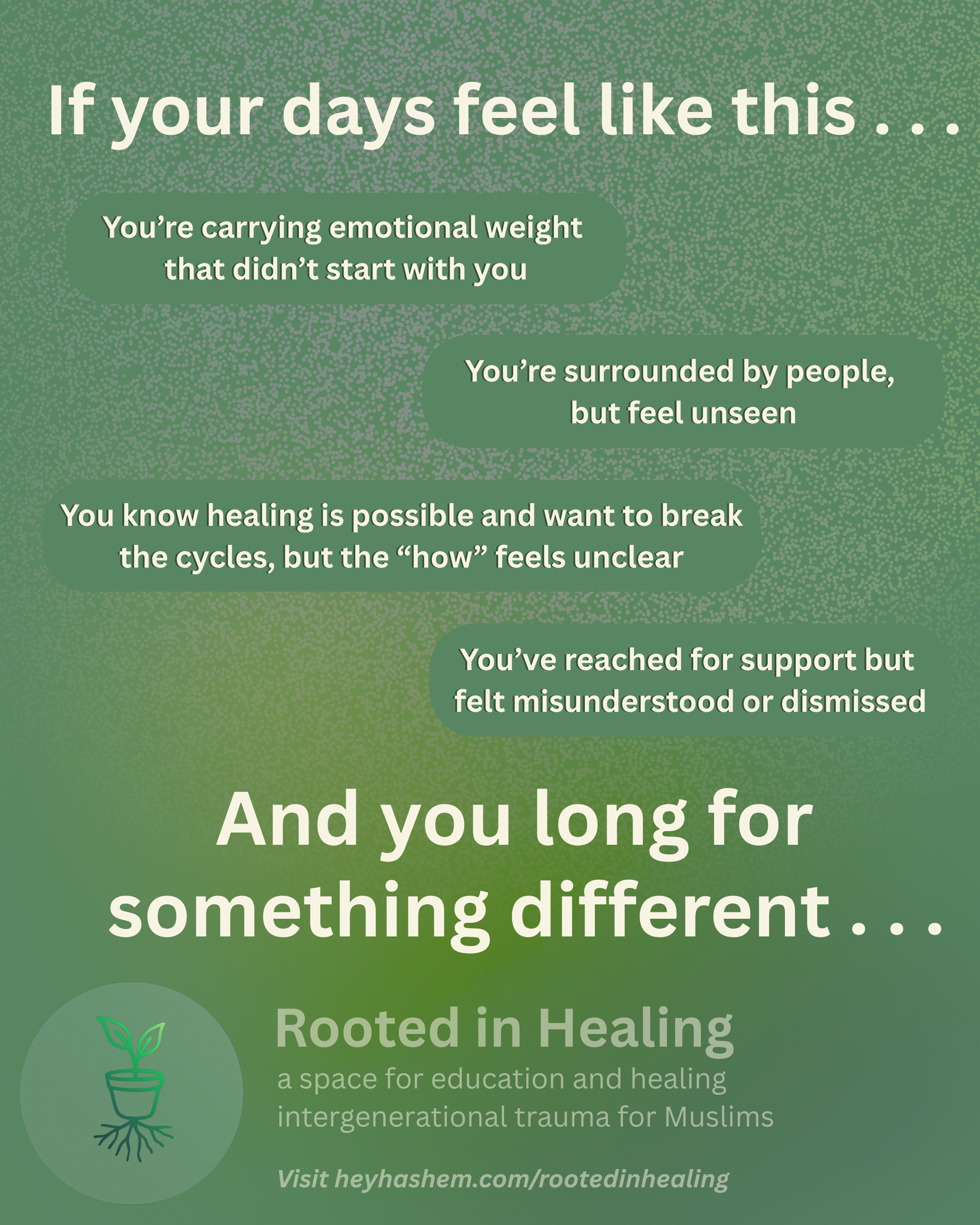 Rooted in Healing podcast series cover