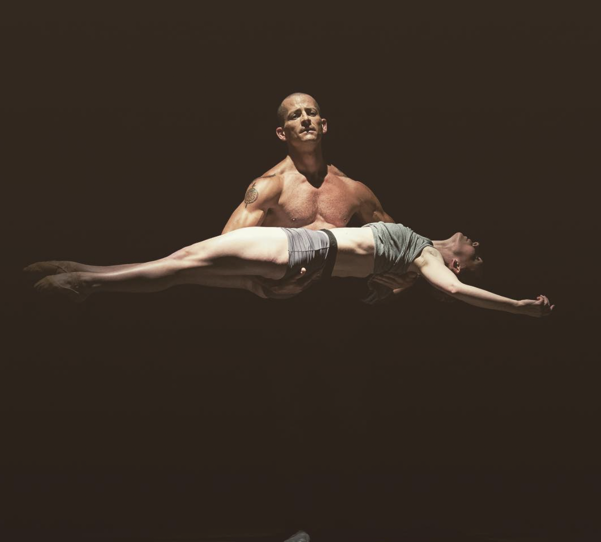 Imagery dancers Rachel Furst & Brandon Freeman at Walla Walla Dance Festival (2015), Photo by Steve Lenz