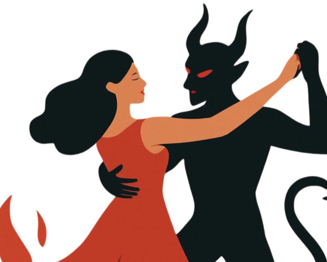 Dancing with demon graphic