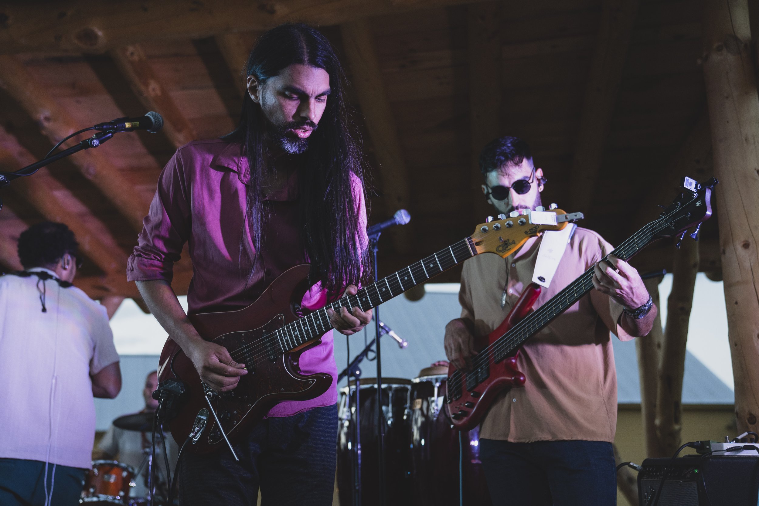performers at feast and field