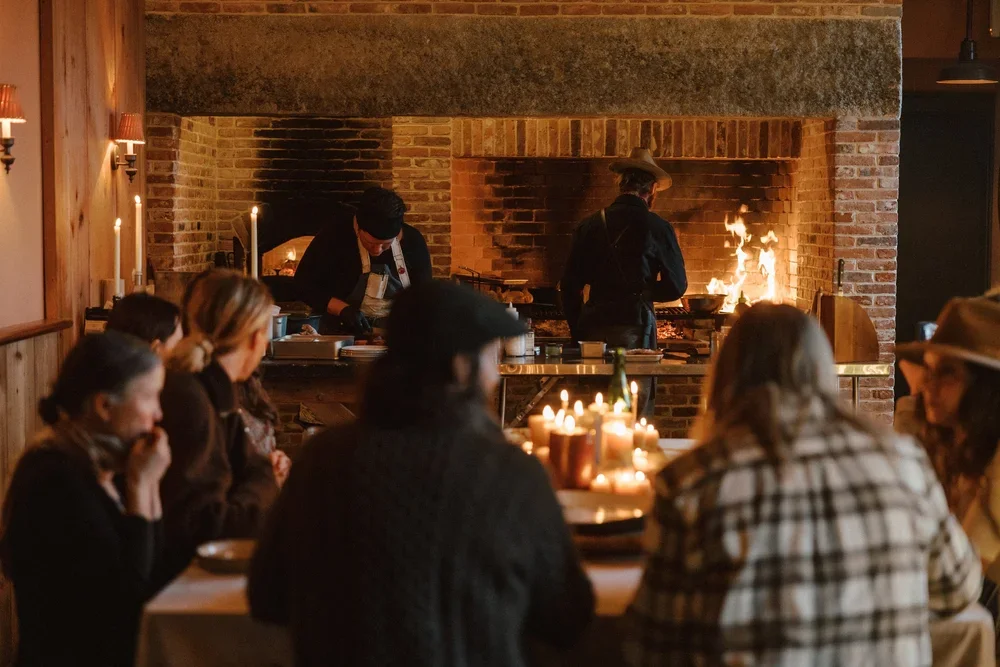 The Shepherd's Hearth + Fable Farm Hearth Room Dinner