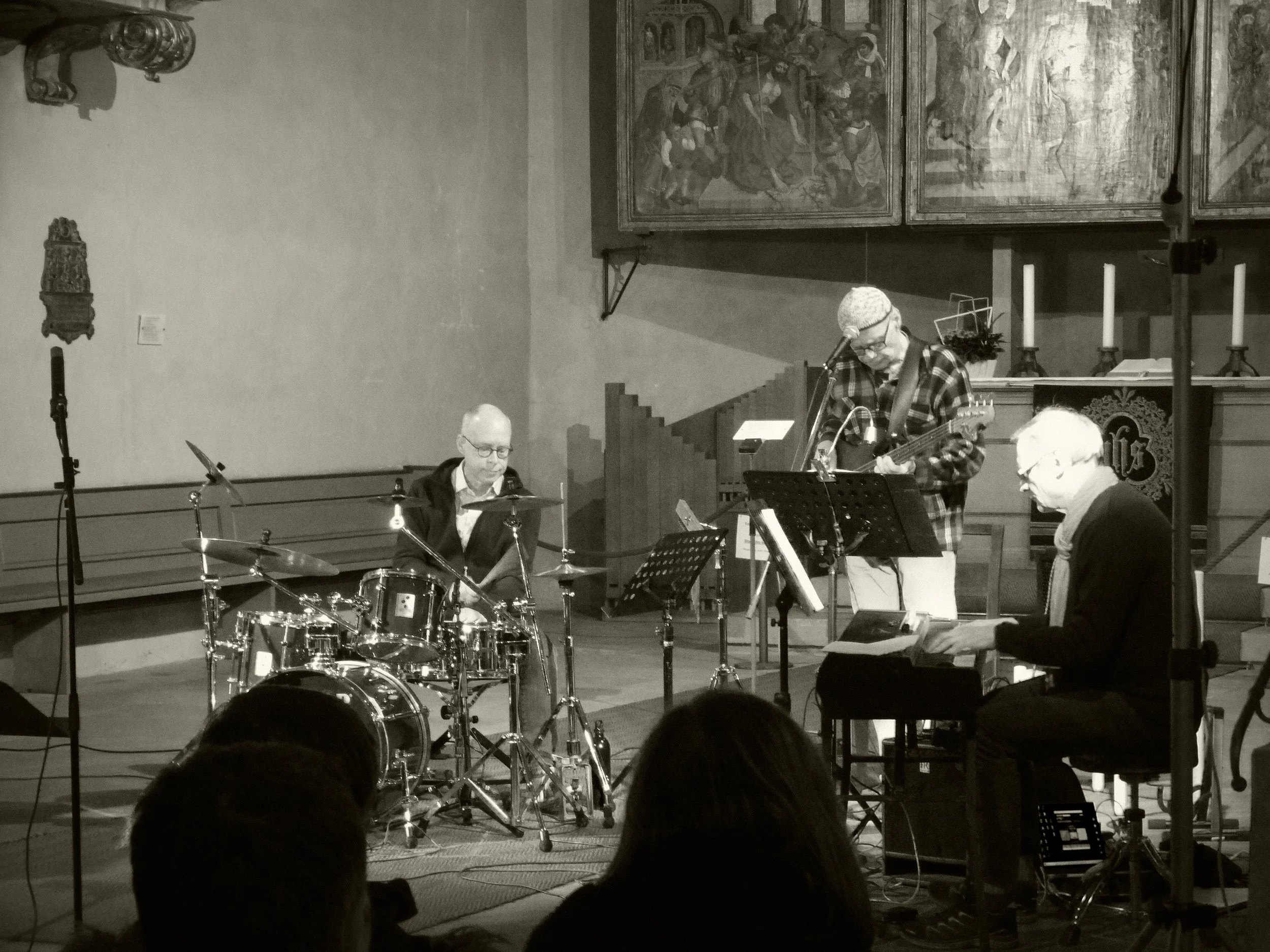 Das La Bohème Trio in der Stadtkirche Hersbruck mit dem Programm "Strange Fruit"