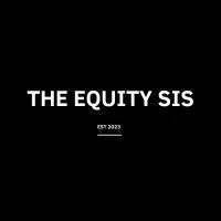 Black background with white text "THE EQUITY SIS" and "EST 2023."