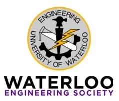 University of Waterloo Engineering Society logo featuring an anvil and lightning bolt symbol.