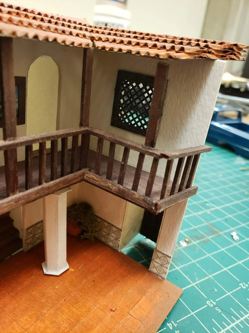 The House of Bernarda Alba
By Lorca
Scenic Design 1
Paper Project
¼”=1’-0”