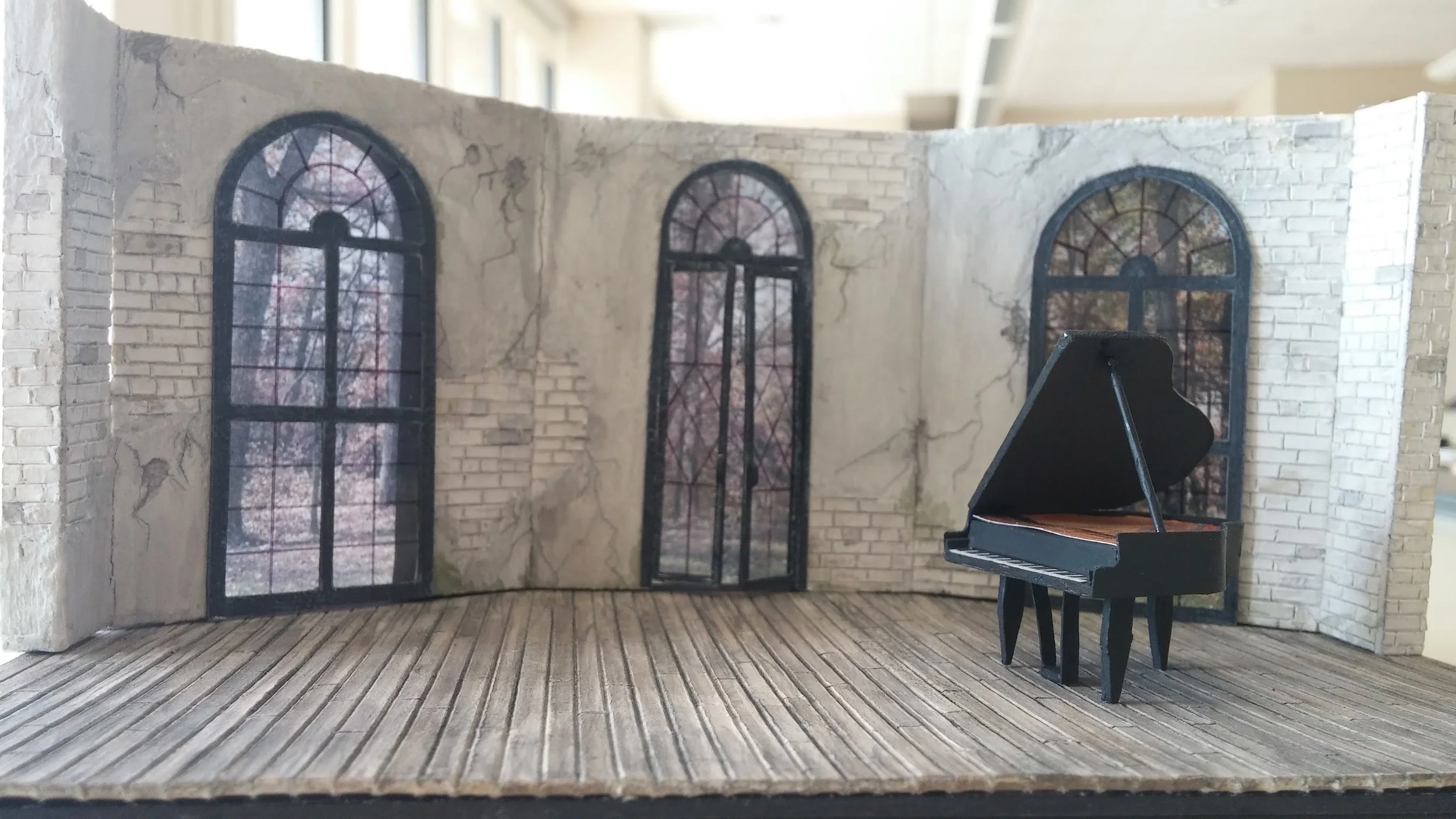 Model Building Exercise
Model inspired by Heilstatten
Grabowsee a Tuberculosis Hospital
¼”=1’-0”