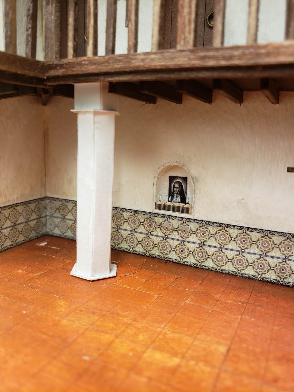 The House of Bernarda Alba
By Lorca
Scenic Design 1
Paper Project
¼”=1’-0”