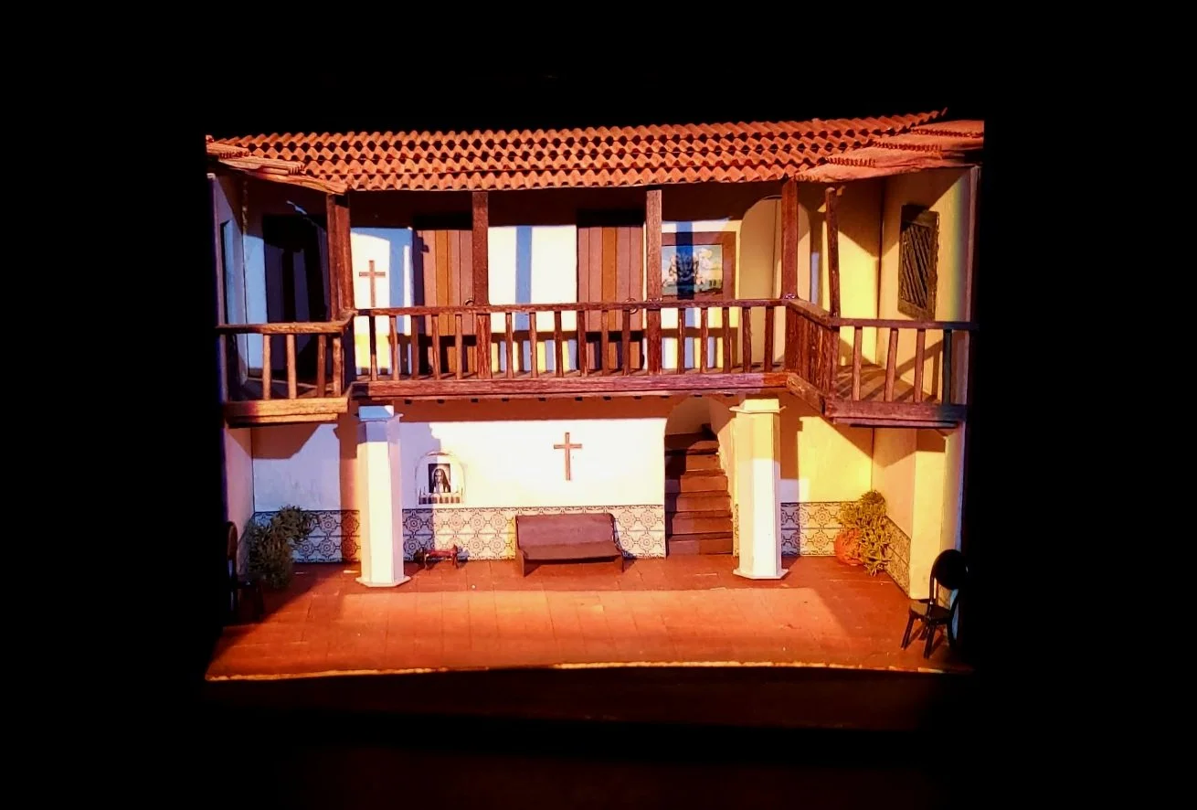 The House of Bernarda Alba
By Lorca
Scenic Design 1
Paper Project
¼”=1’-0”