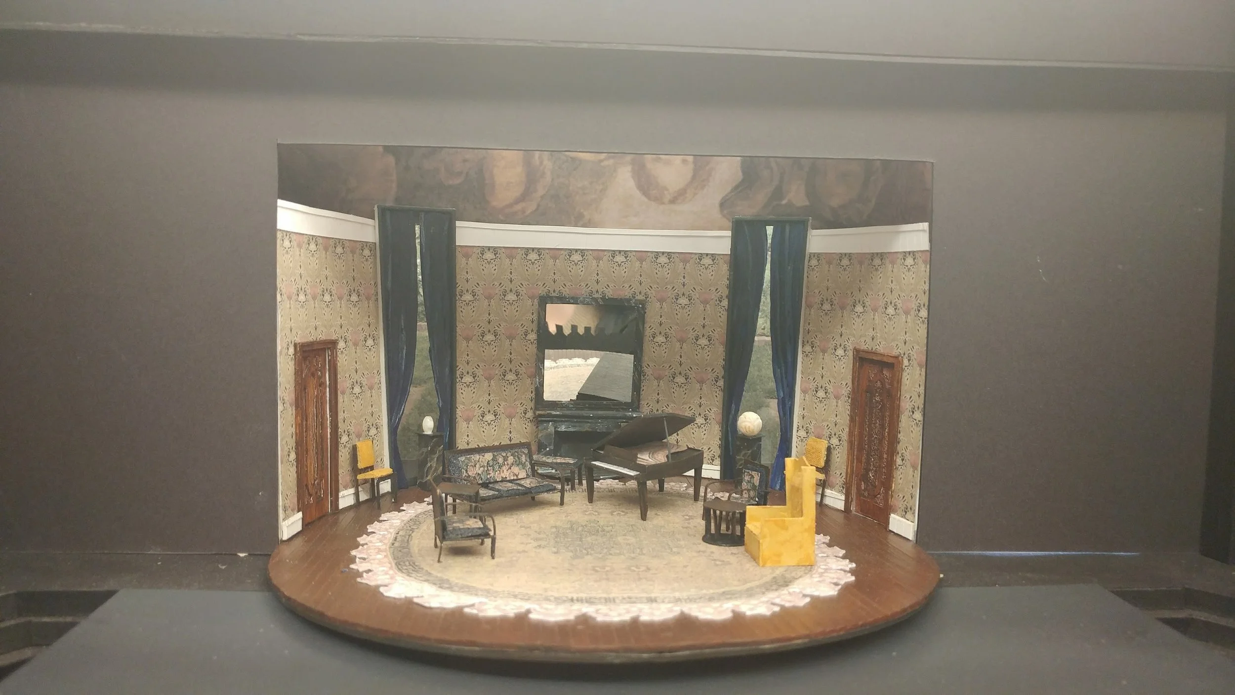 The Misanthrope
By Moliere
Scenic Design 1
Paper Project
¼”=1’-0”