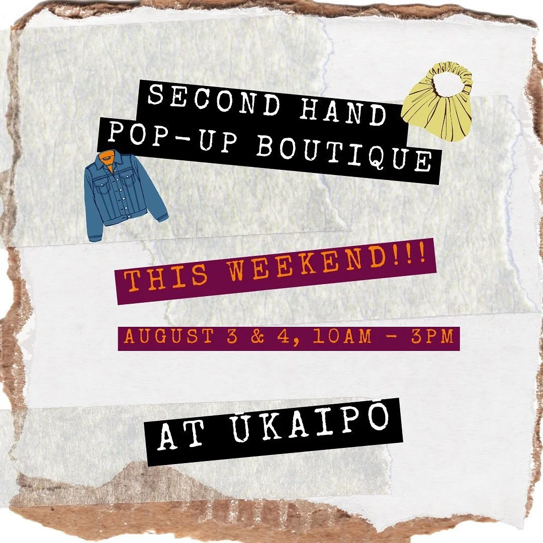 ☀️☀️☀️THIS WEEKEND 10AM - 3PM☀️☀️☀️

Our preloved pop-up is here this Saturday and Sunday only! Come and nab yourself some bargains. $5, $10, $20, $50 and $100+ racks. Clothes, bags, shoes accessories. Even some tamariki threads in there too. 

&gt; 