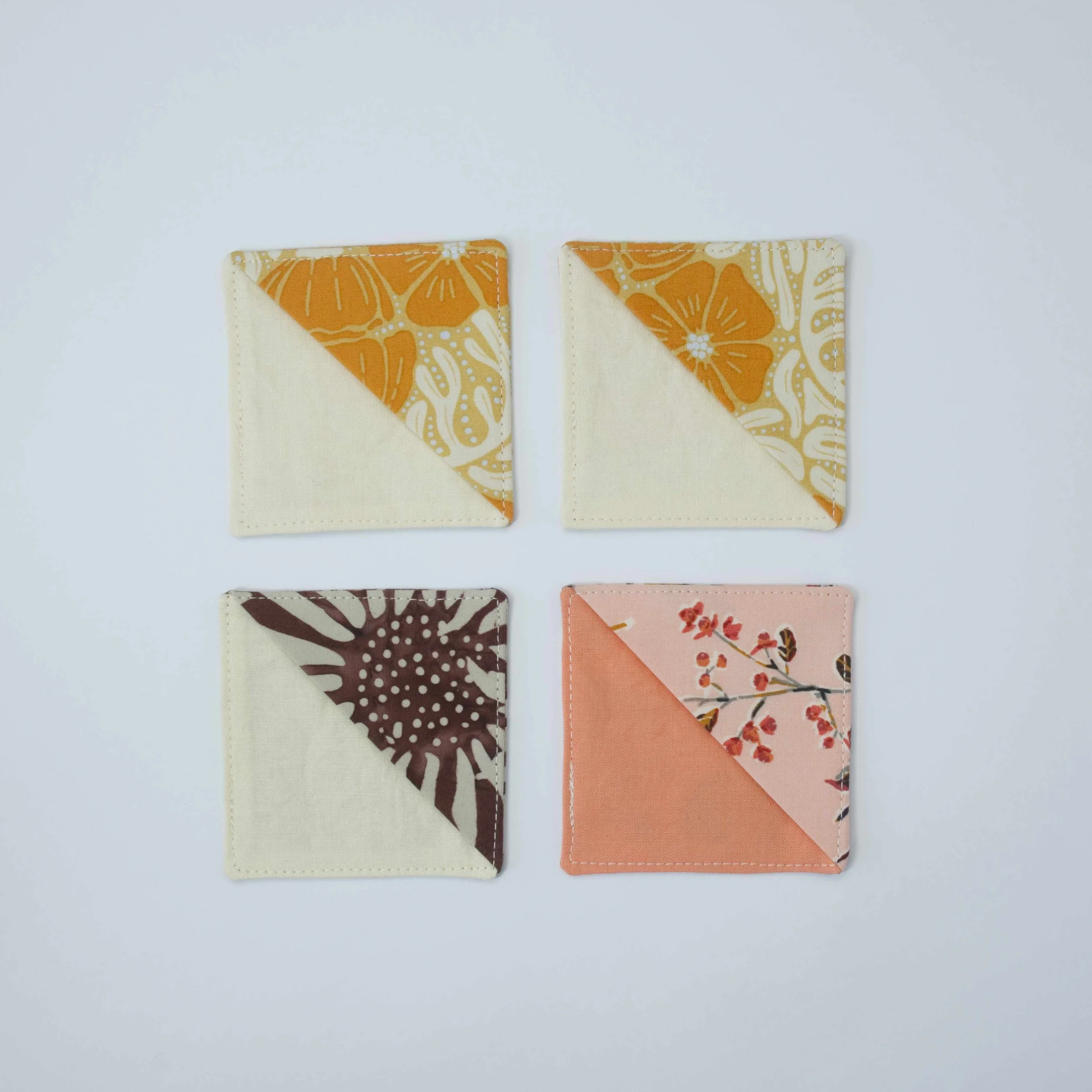 Corner Bookmarks - Warm Florals