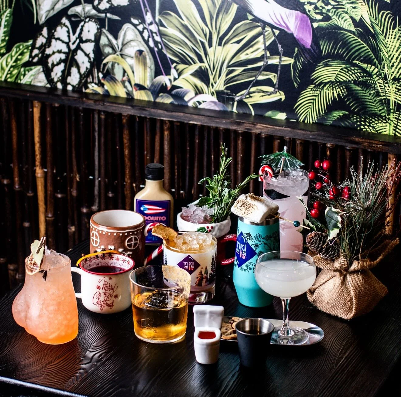 Don&rsquo;t mind us, we&rsquo;re just admiring our holiday lineup 😍 #LetsTikiBaby