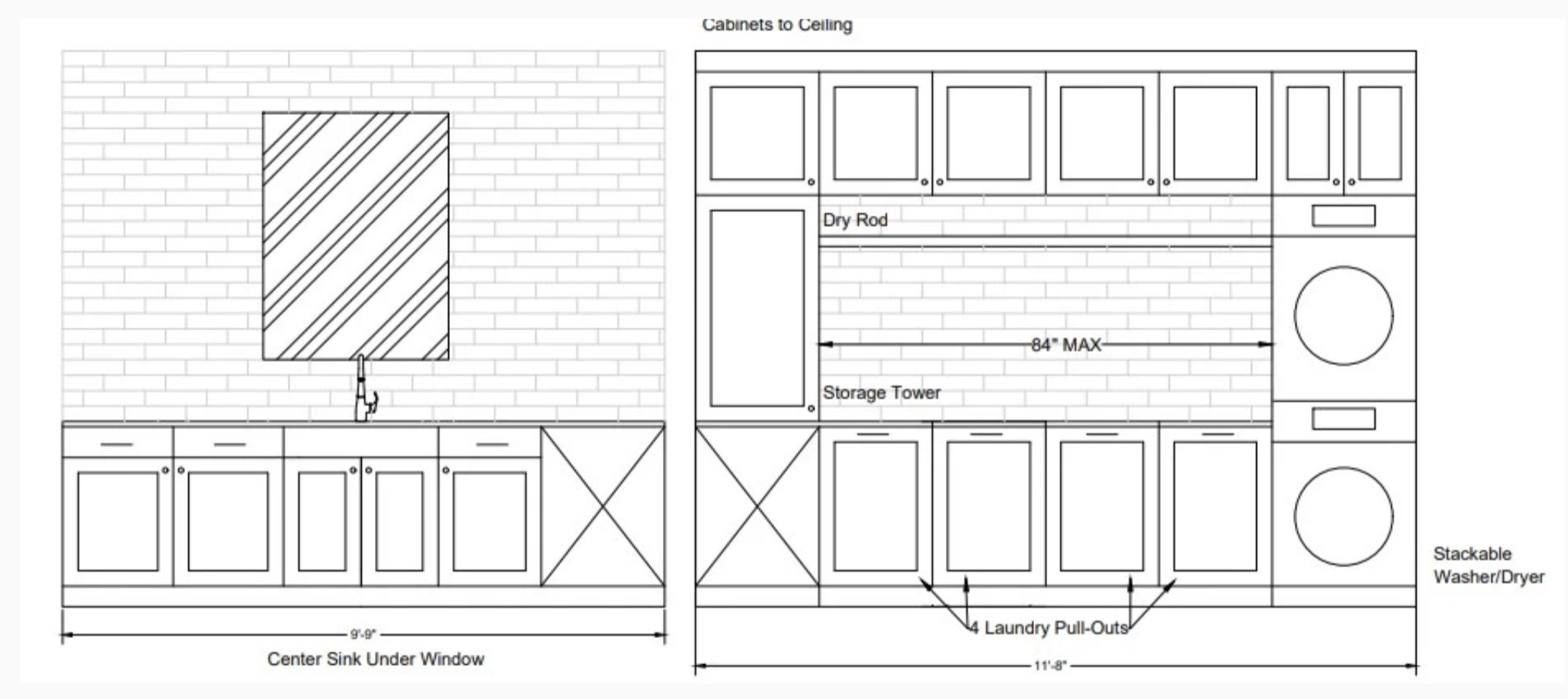 Laundry Cabinet Mini