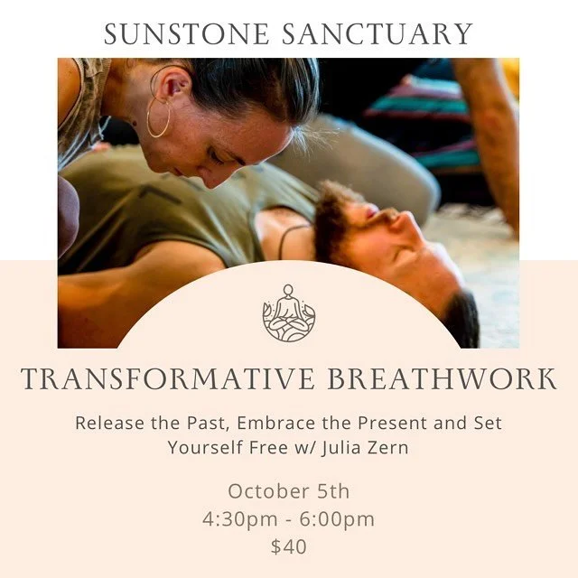 You have the power within to alchemize any wound or story into something beautiful, it&rsquo;s in your DNA🧬 the wisdom of your body and nervous system. 
All you need is your breath and a willingness to transform 🔥 
Join me this Saturday 10/5 at bea