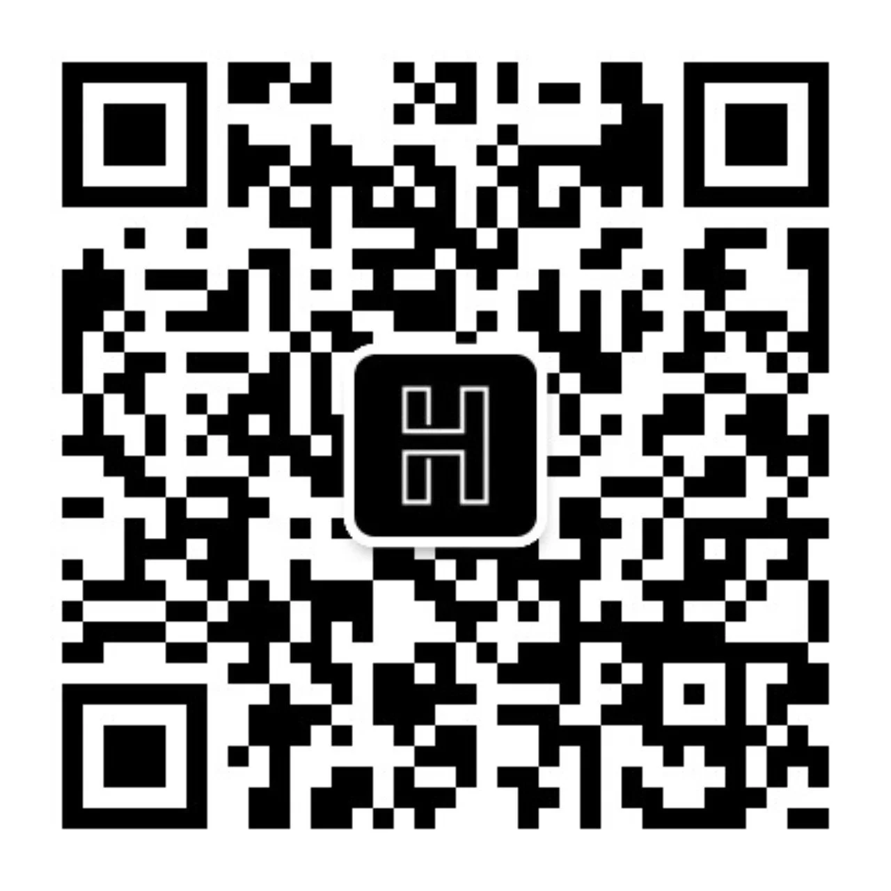 QR code with a black and white pattern and the number '54' in the center.