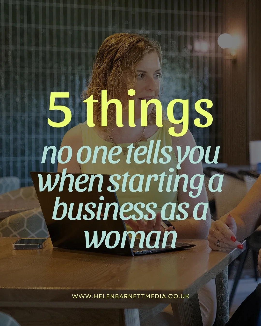 5 things no one tells you when starting your business as a woman

1. You&rsquo;ll question yourself more than you ever have.

2. You&rsquo;ll undercharge because you feel like a fraud even though you know your sh**.

3. You&rsquo;ll wear all the hats