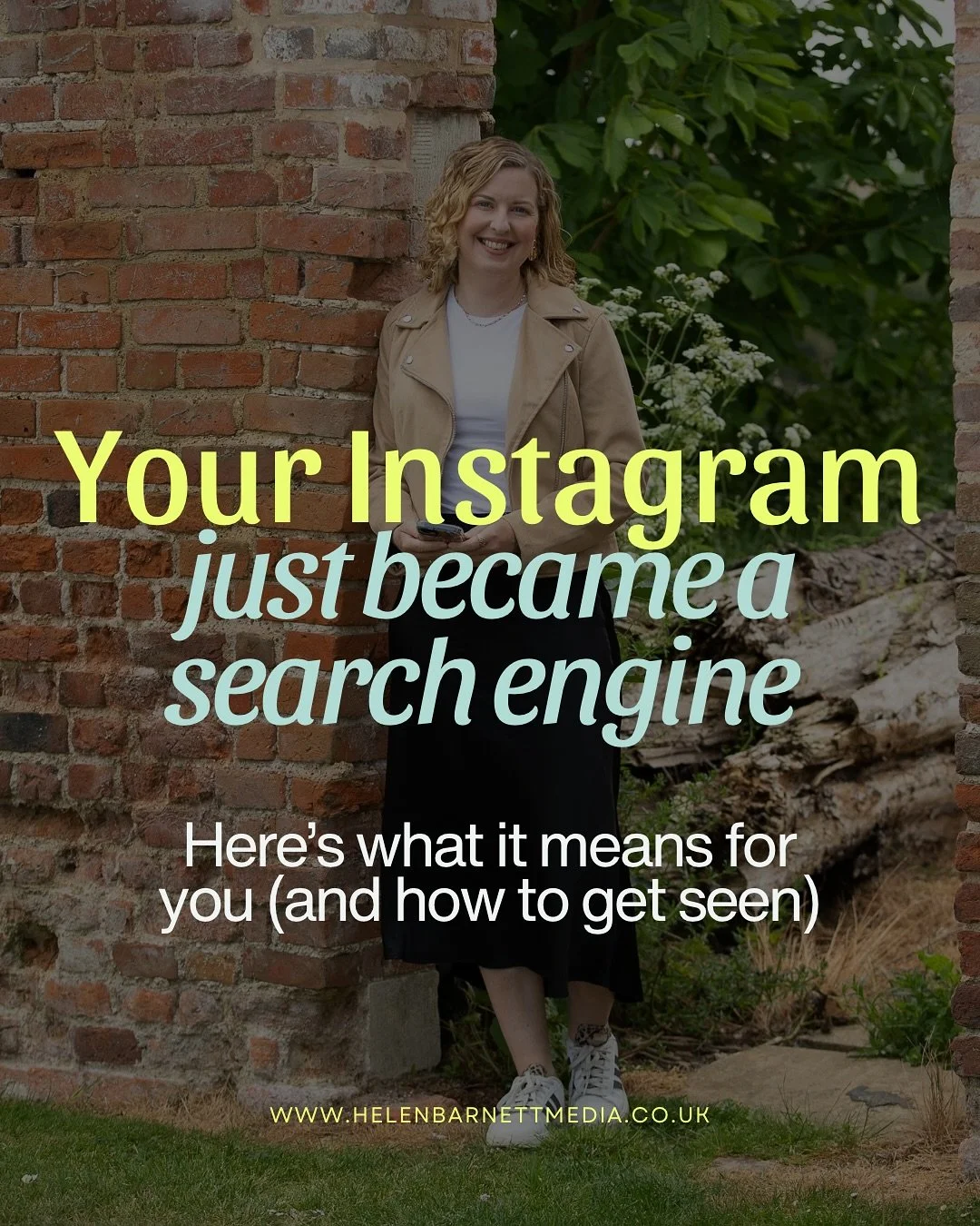 Your grid just got way more powerful 👀

From July 10, Instagram is letting public content from professional accounts show up on Google.

Your reels, posts and videos could now pop up in search results. 

Yes yes yes! 

You&rsquo;re not just at the m