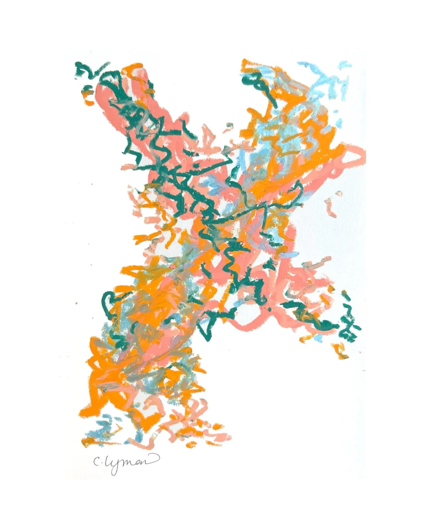 &ldquo;Coming off the tracks&rdquo; - First collection drop is in May! Sign up for my mailing list for news and updates! [ link in bio ]

#abstract #oilpastelart