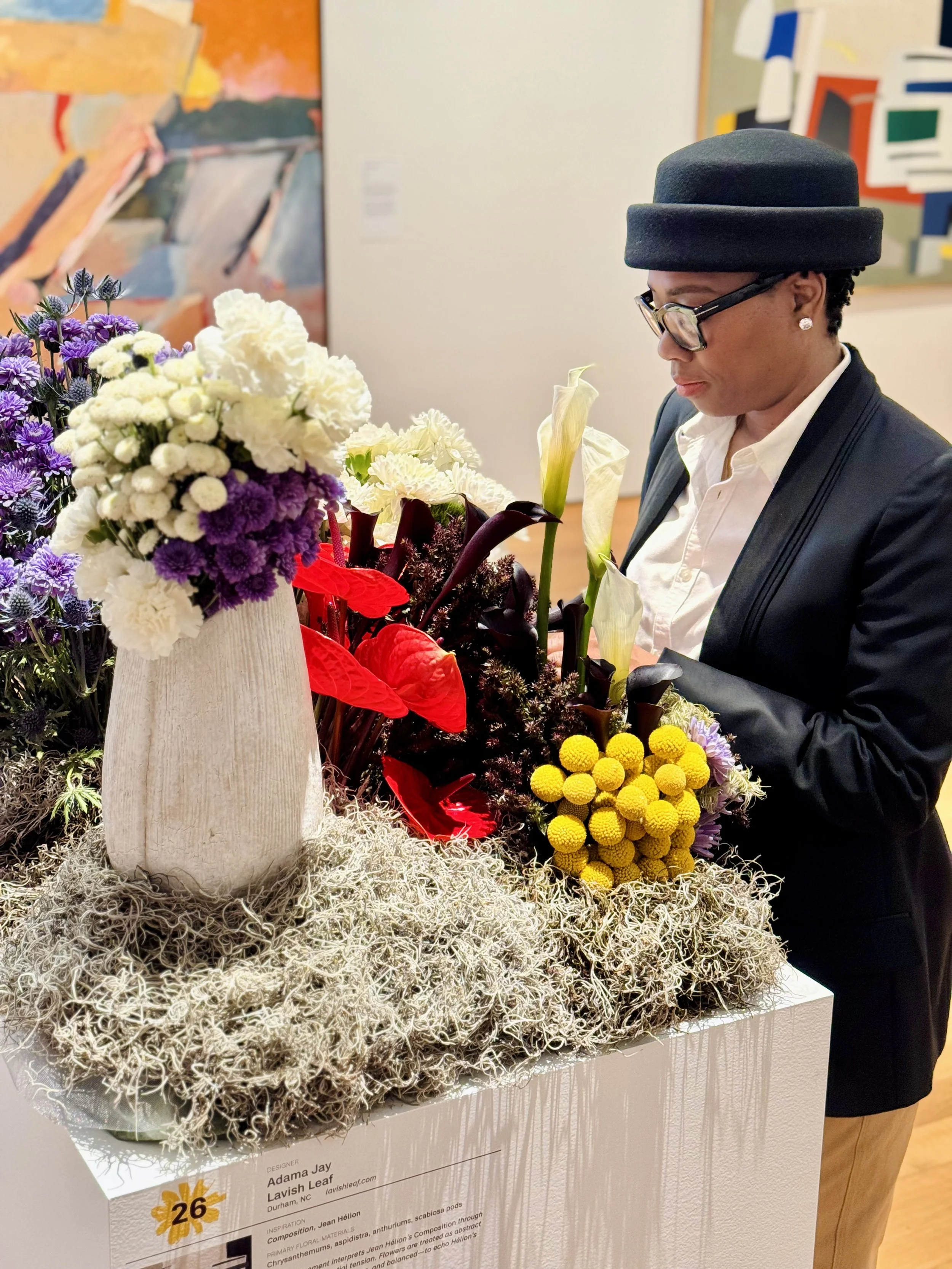 Featured on WRAL — Art in Bloom at the North Carolina Museum of Art