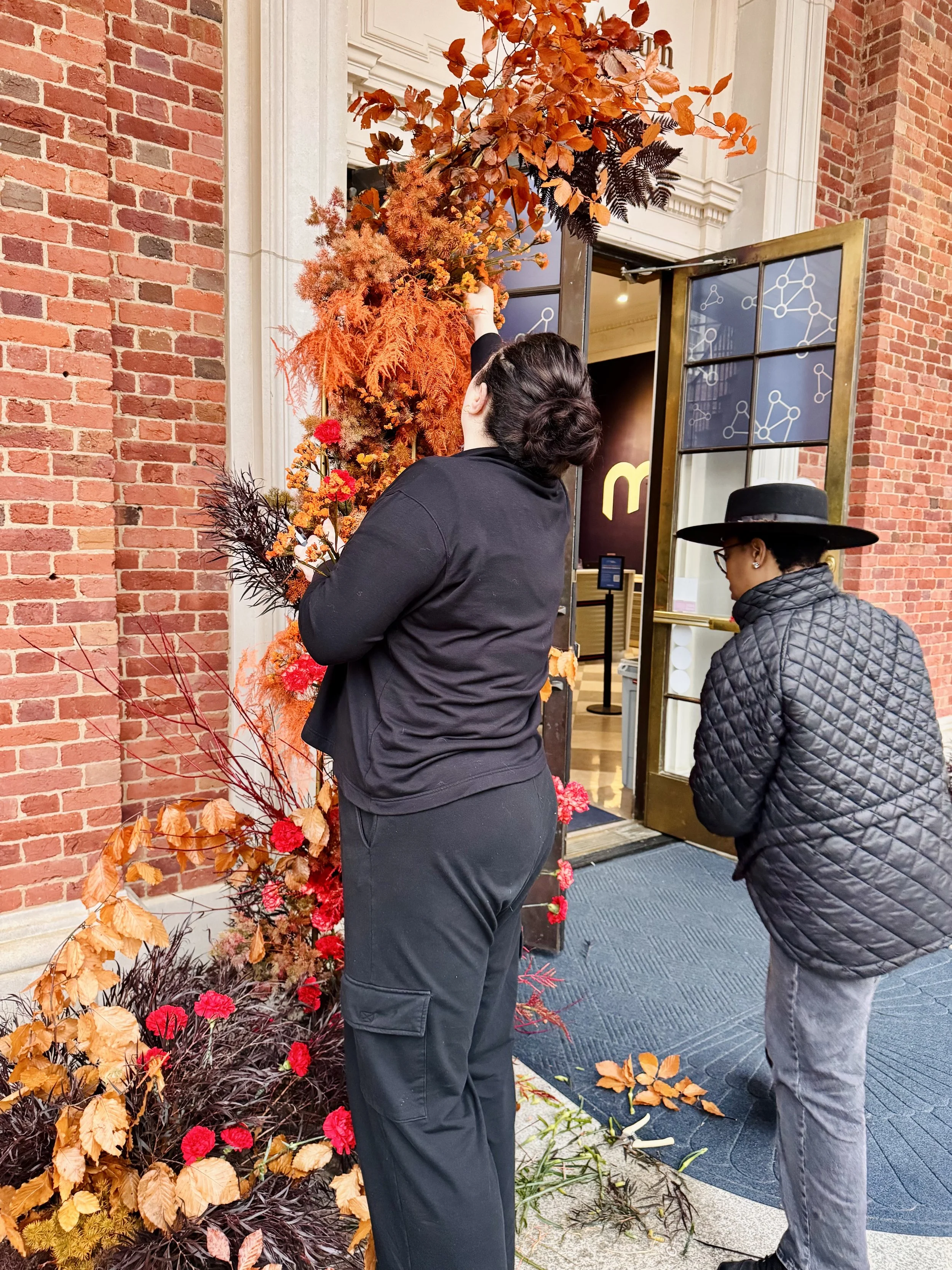 Designing an Immersive Entry Installation for Art in Bloom