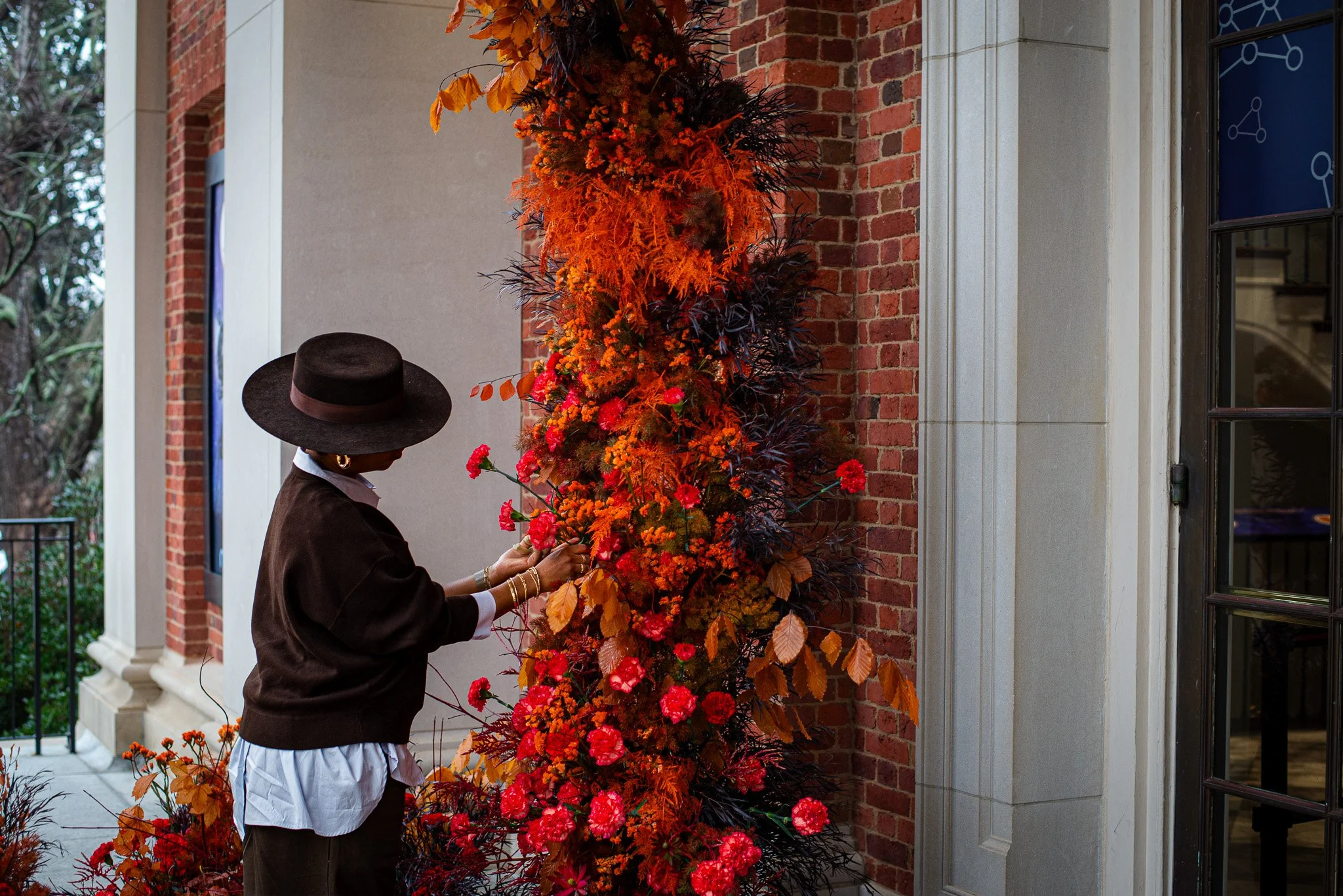 Experiential floral design in Durham