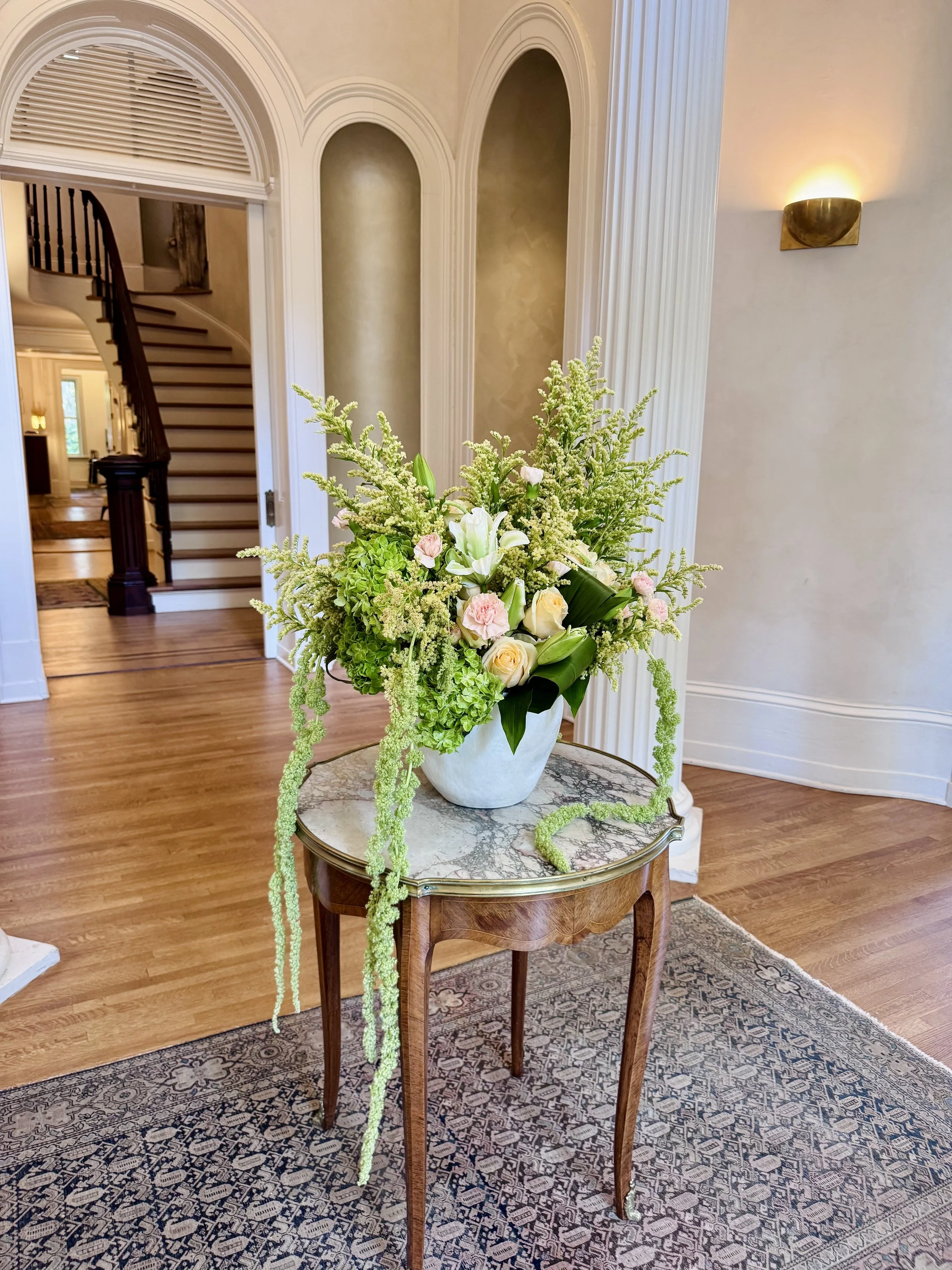 Hospitality floral design Apex, North Carolina