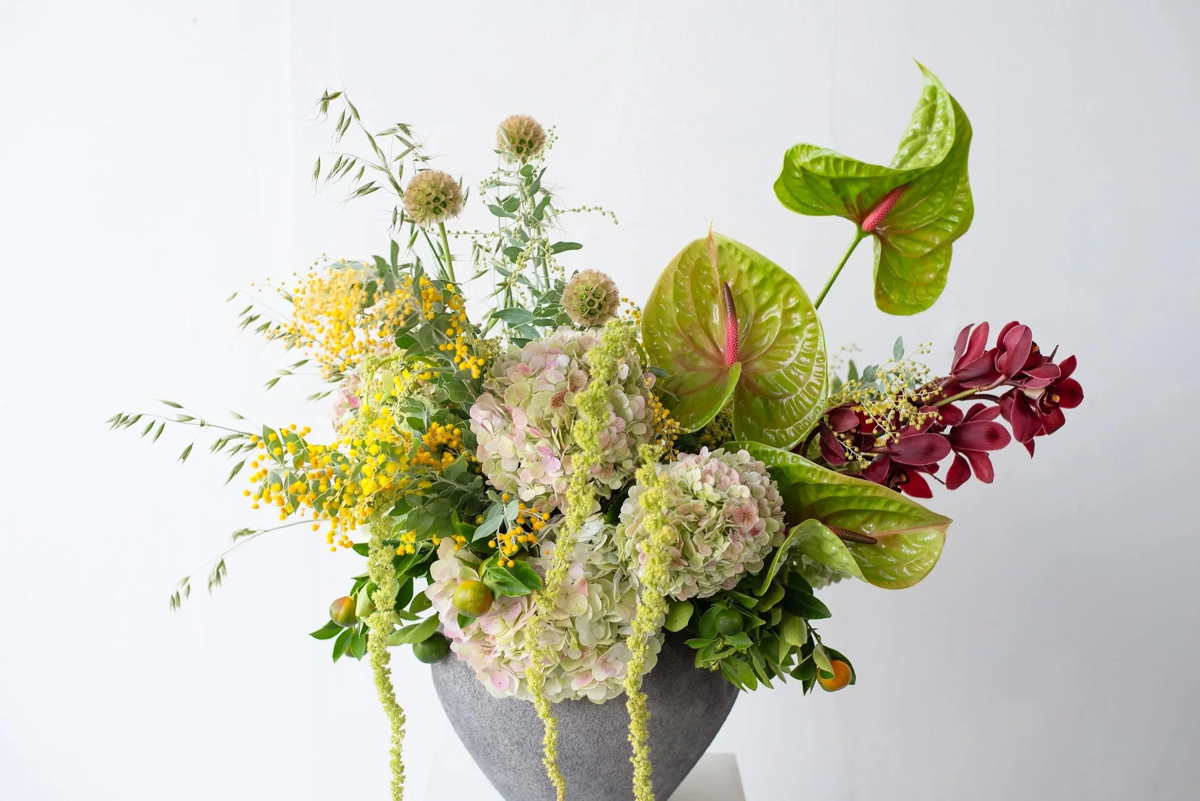 Hotel lobby floral designer Durham