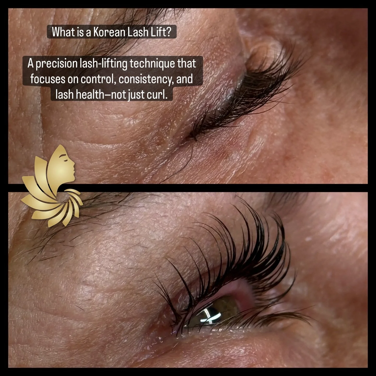 ✨ Korean Lash Lift FAQ ✨

What makes it different?

A gentler, precision technique that lifts each lash from the root for a longer, healthier-looking curl.

Will it damage my lashes?

Nope. When done professionally, it&rsquo;s designed to protect and