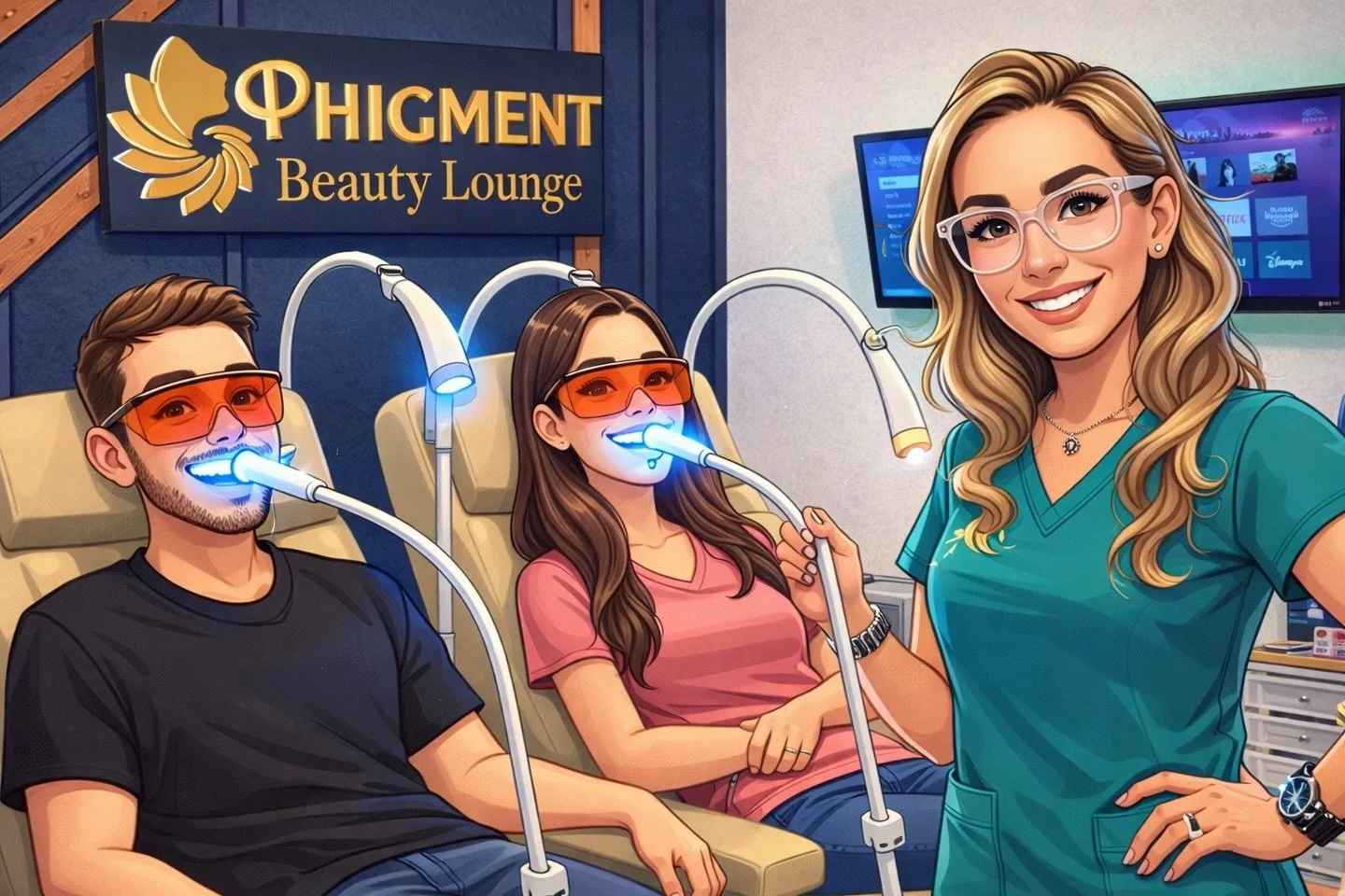 Pretty smiles hit different when you didn&rsquo;t come alone. 👯&zwj;♀️ 

Grab your bestie and save $50 on your whitening session, because glowing up is always better in pairs! 

But don&rsquo;t get comfortable, this part is limited 👀 ⬇️

Lock in yo