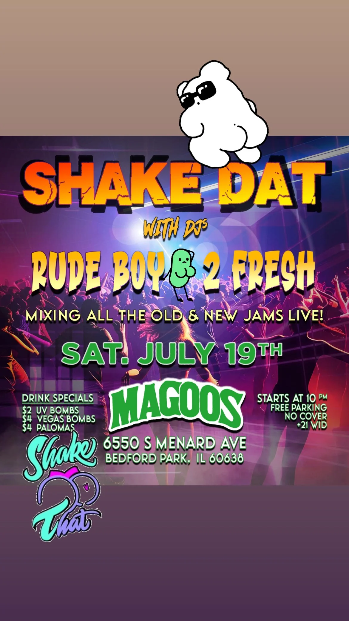 Shake Dat: Free Music Night