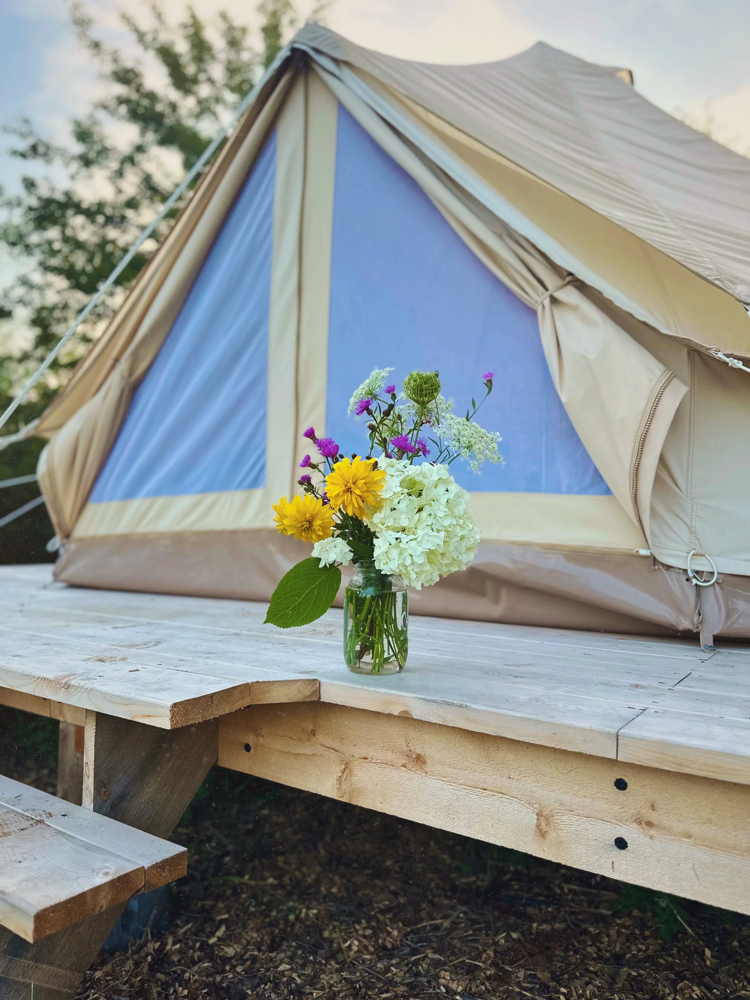 Unwind at the Bell Tent